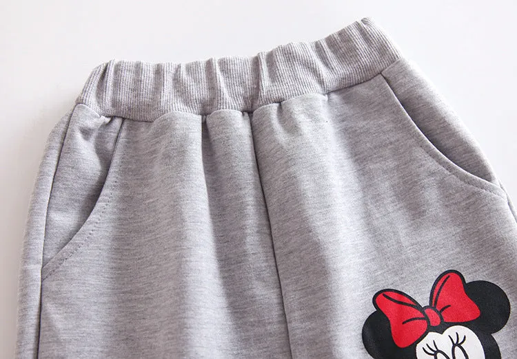 Girls Hoody Mouse Tracksuit, Size 2-7 Yrs