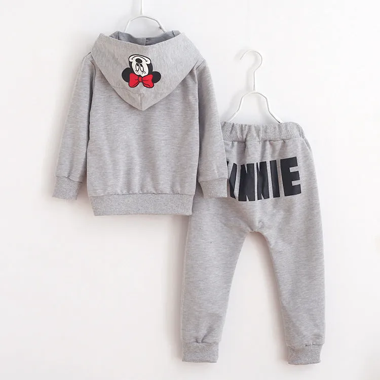 Girls Hoody Mouse Tracksuit, Size 2-7 Yrs