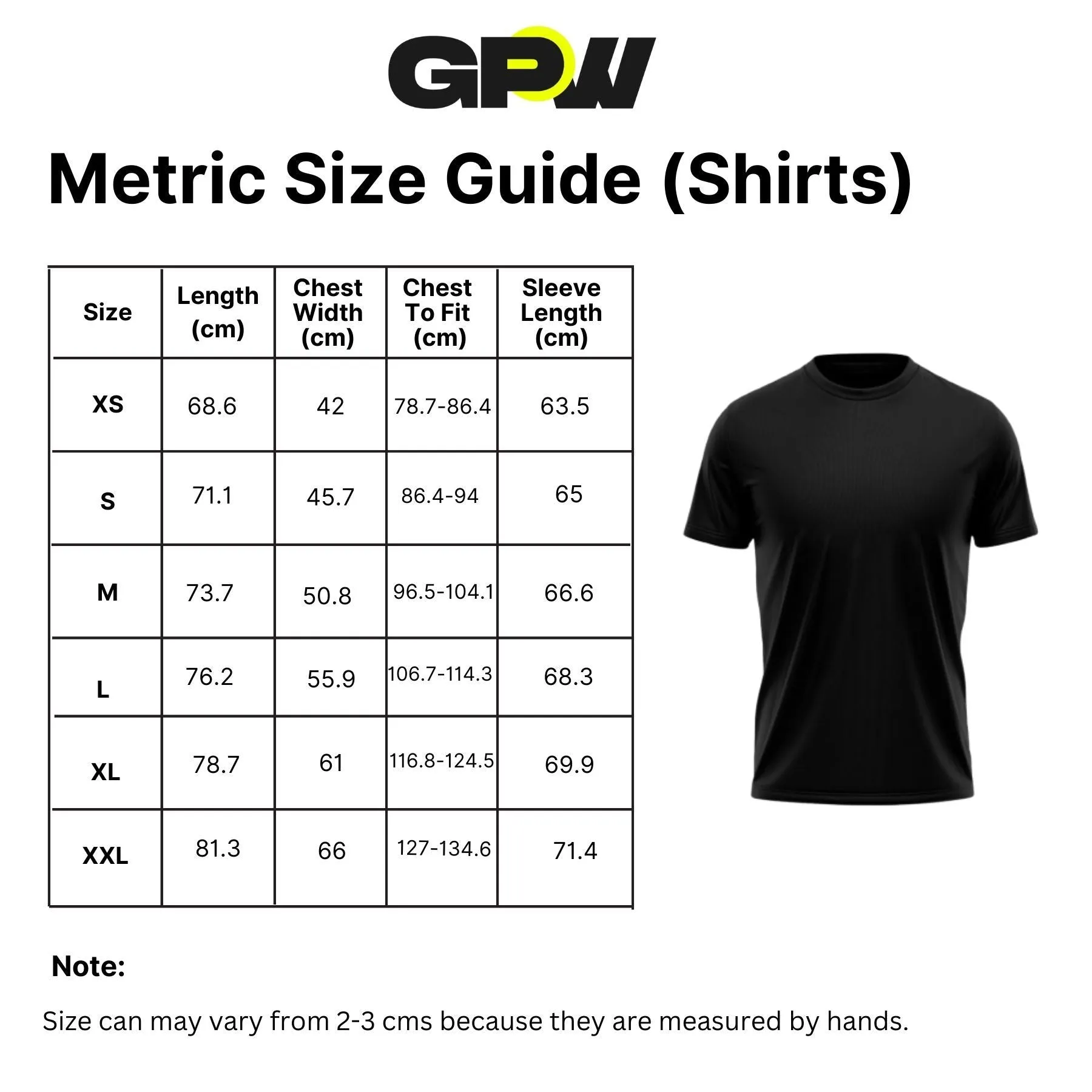 GPW Never Give Up Full Sleeve Shirt for Men and Women