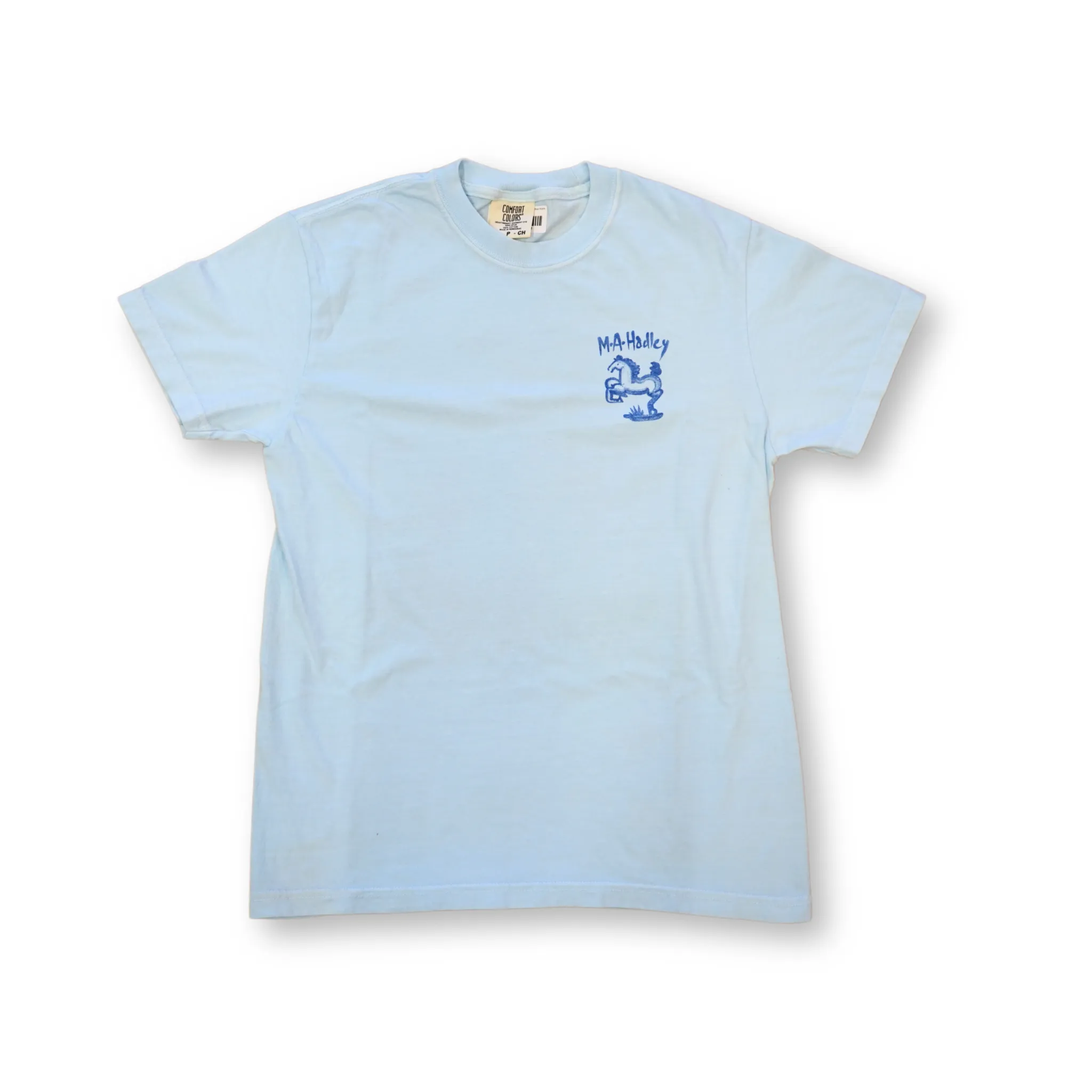 Hadley Short Sleeve Tee Shirt - Blue Horse