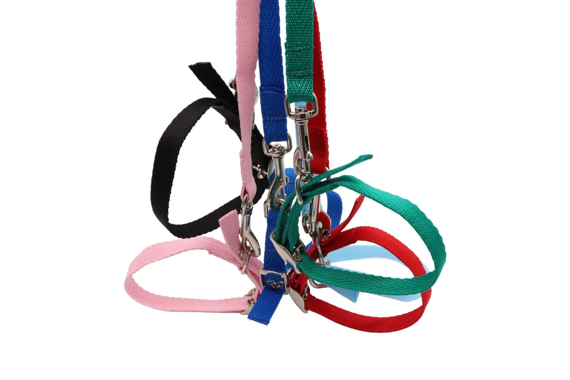 Handcrafted Matching Set: Adjustable Lead & Collar for Small Dogs - Vibrant Colors, Perfect for Puppies