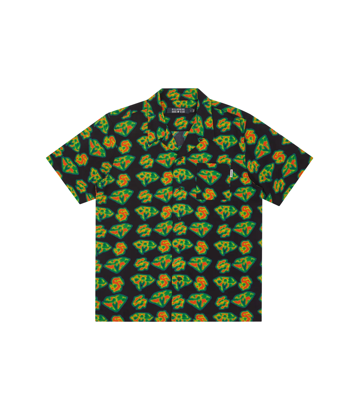 HEAT MAP CAMP COLLAR SHIRT - MULTI