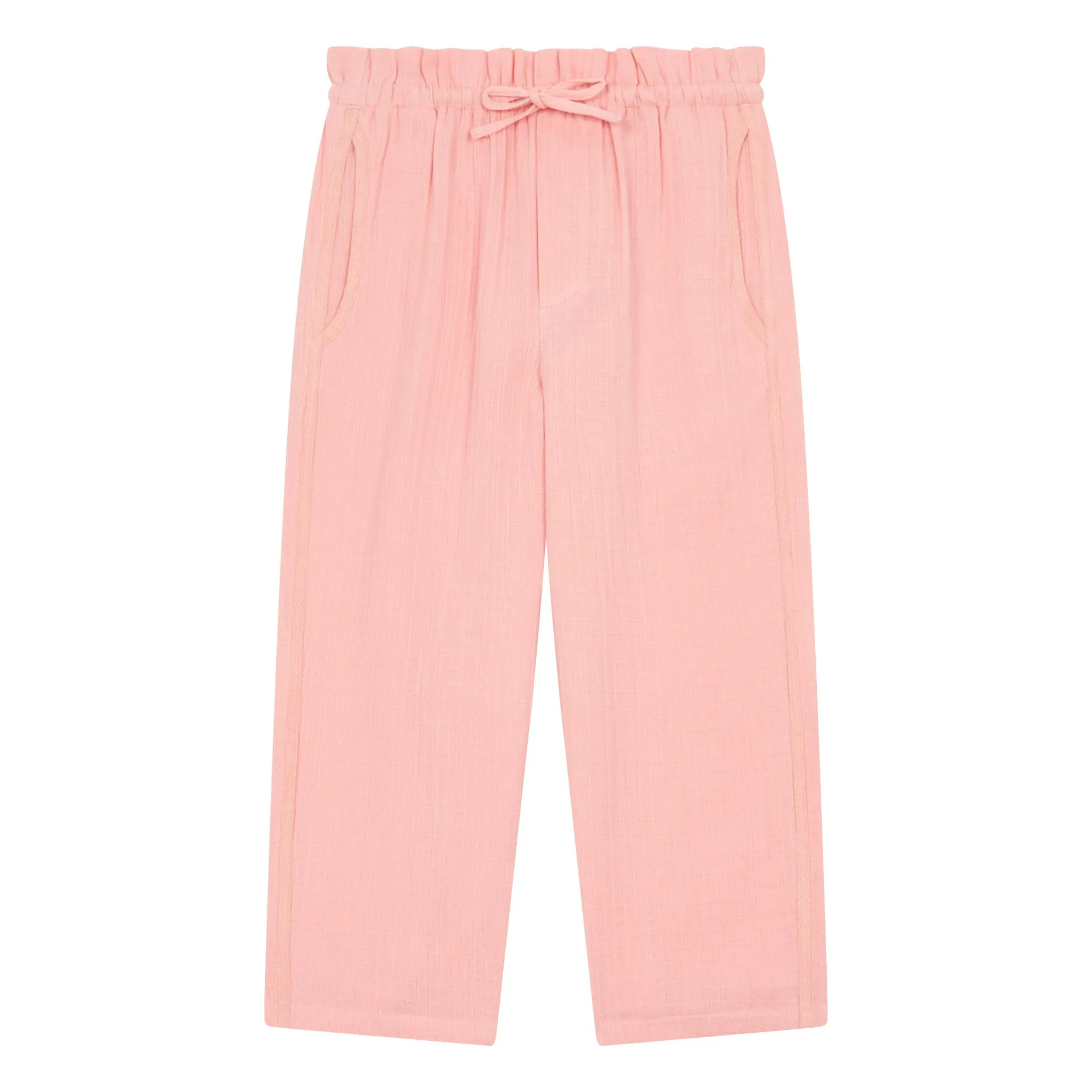 Hundred Pieces Girls Candy Pink Muslin Pants FINAL SALE