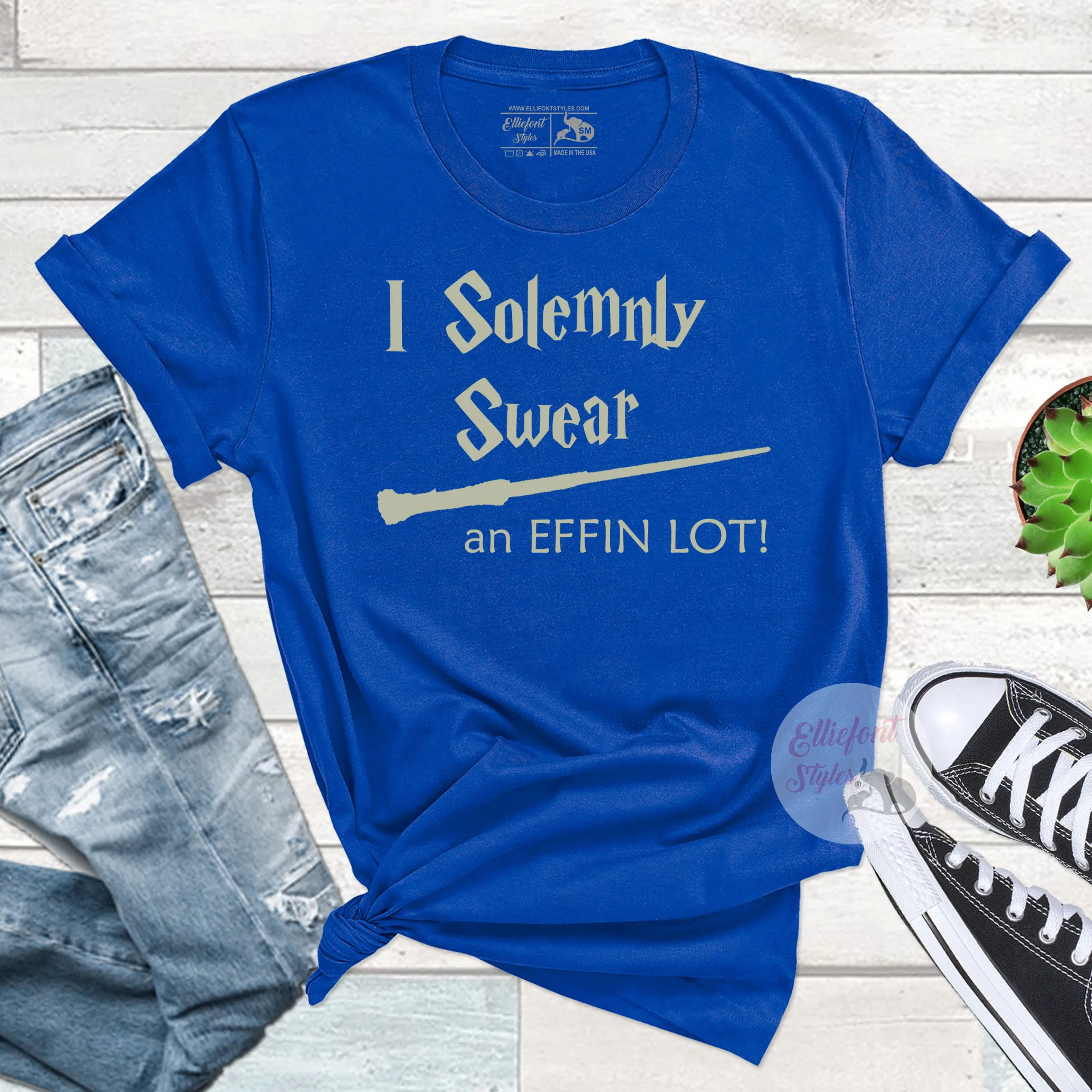 I Solemnly Swear An Effin Lot Harry Potter T-Shirt