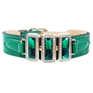 Imperial Dog Collar in Emerald, Emerald & Gold