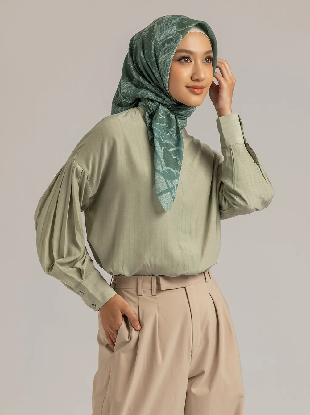 KALAYA TOP PLAIN SAGE