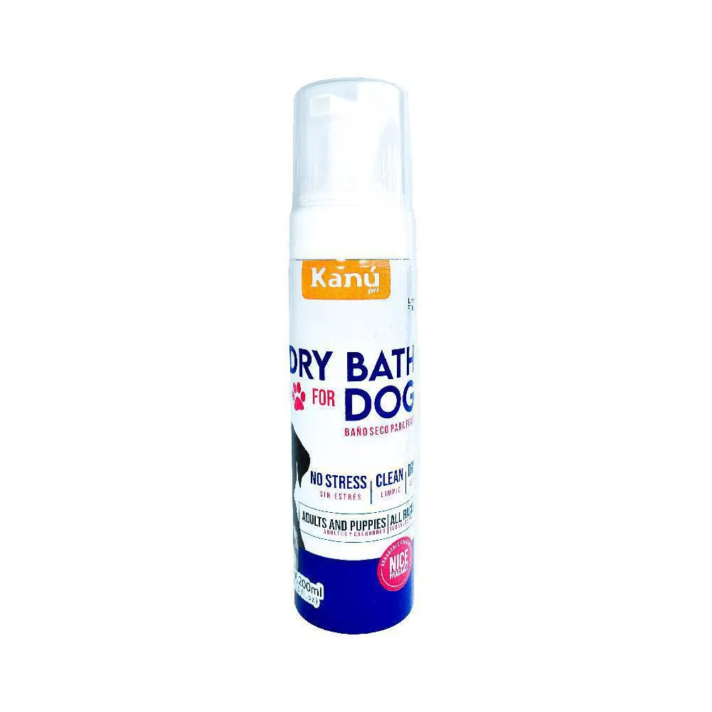 Kanu Pet Dog Everyday Foaming Dog  Dry Bath