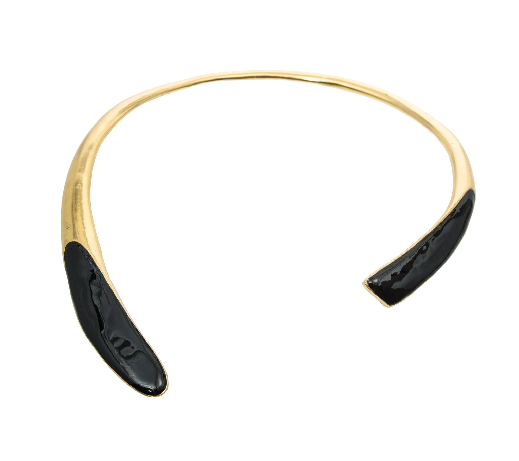 Karine Sultan Gold and Black Collar