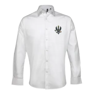 King's Royal Hussars Embroidered Long Sleeve Oxford Shirt