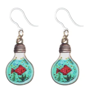 Lightbulb Pet Dangles Hypoallergenic Earrings for Sensitive Ears Made with Plastic Posts