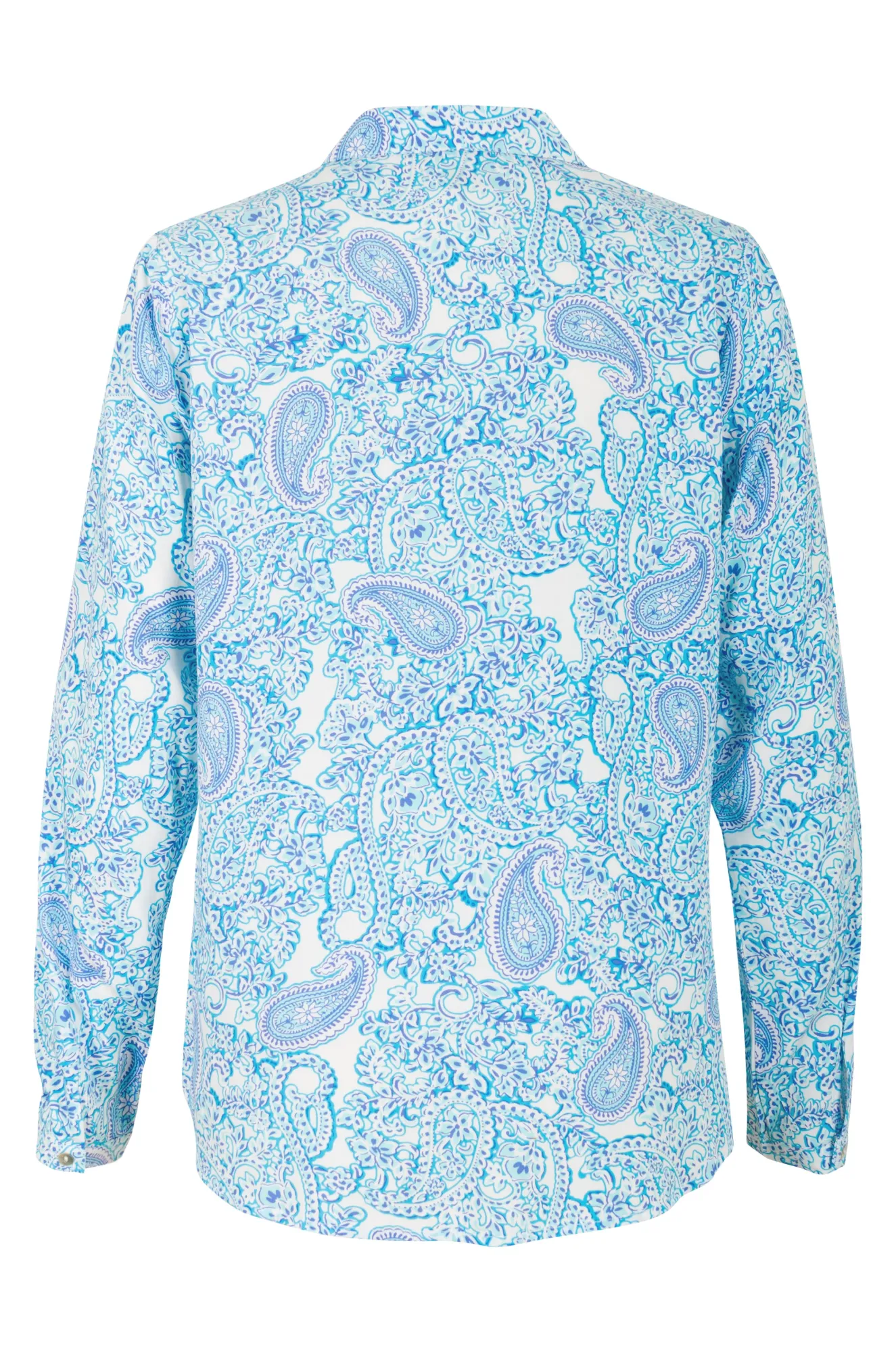 Liteweight Blouse | AQUA PAISLEY | 6326AR