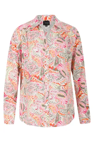 Liteweight Blouse | Pink Olive Paisley | 6326AR