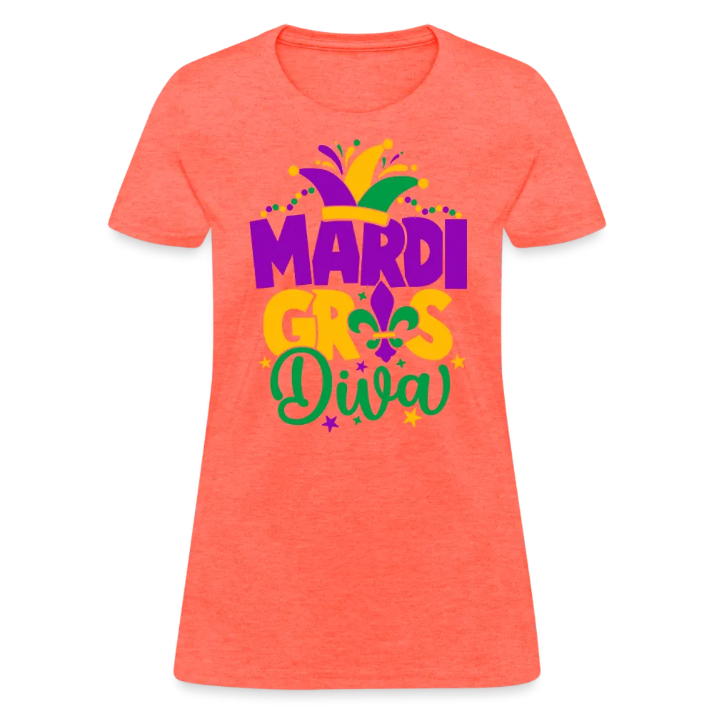 Mardi Gras Diva : Women's T-Shirt