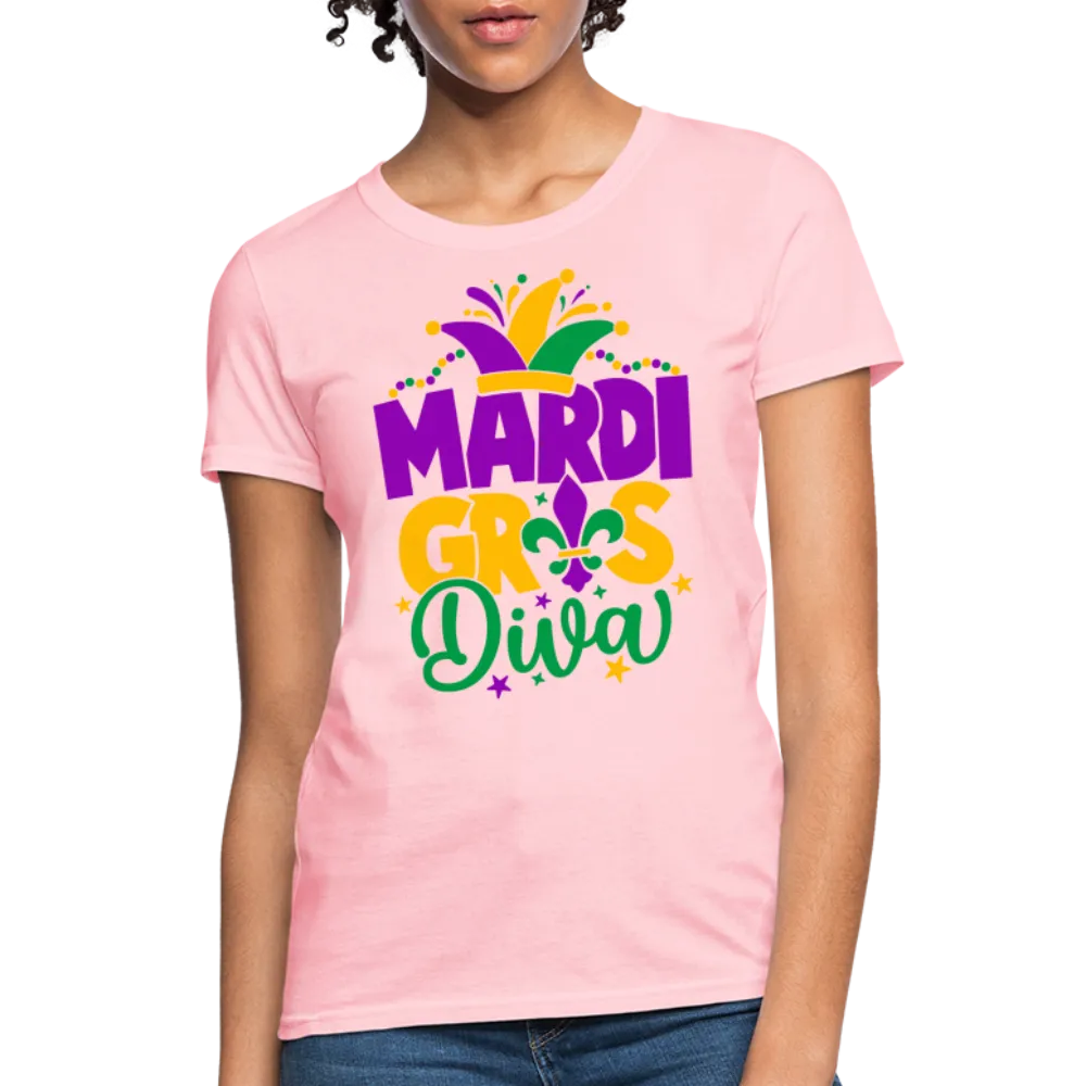 Mardi Gras Diva : Women's T-Shirt