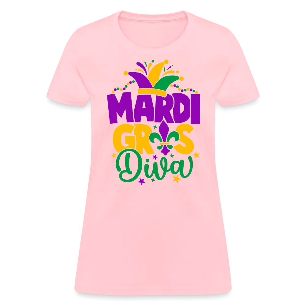 Mardi Gras Diva : Women's T-Shirt