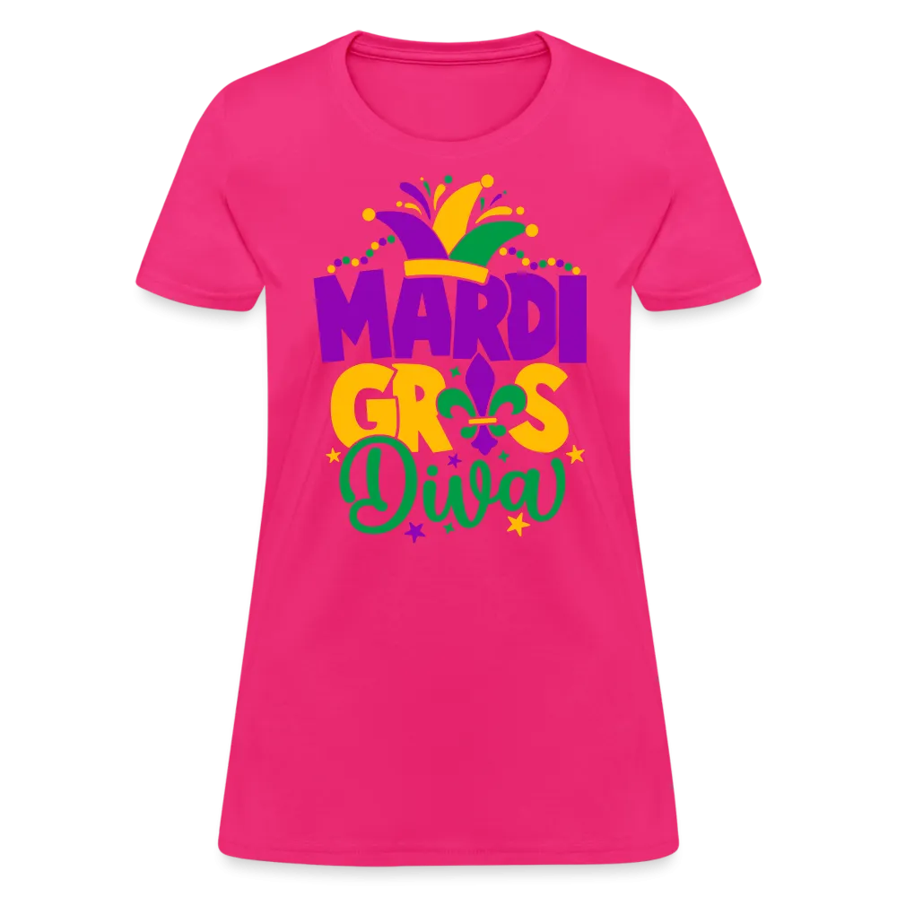 Mardi Gras Diva : Women's T-Shirt