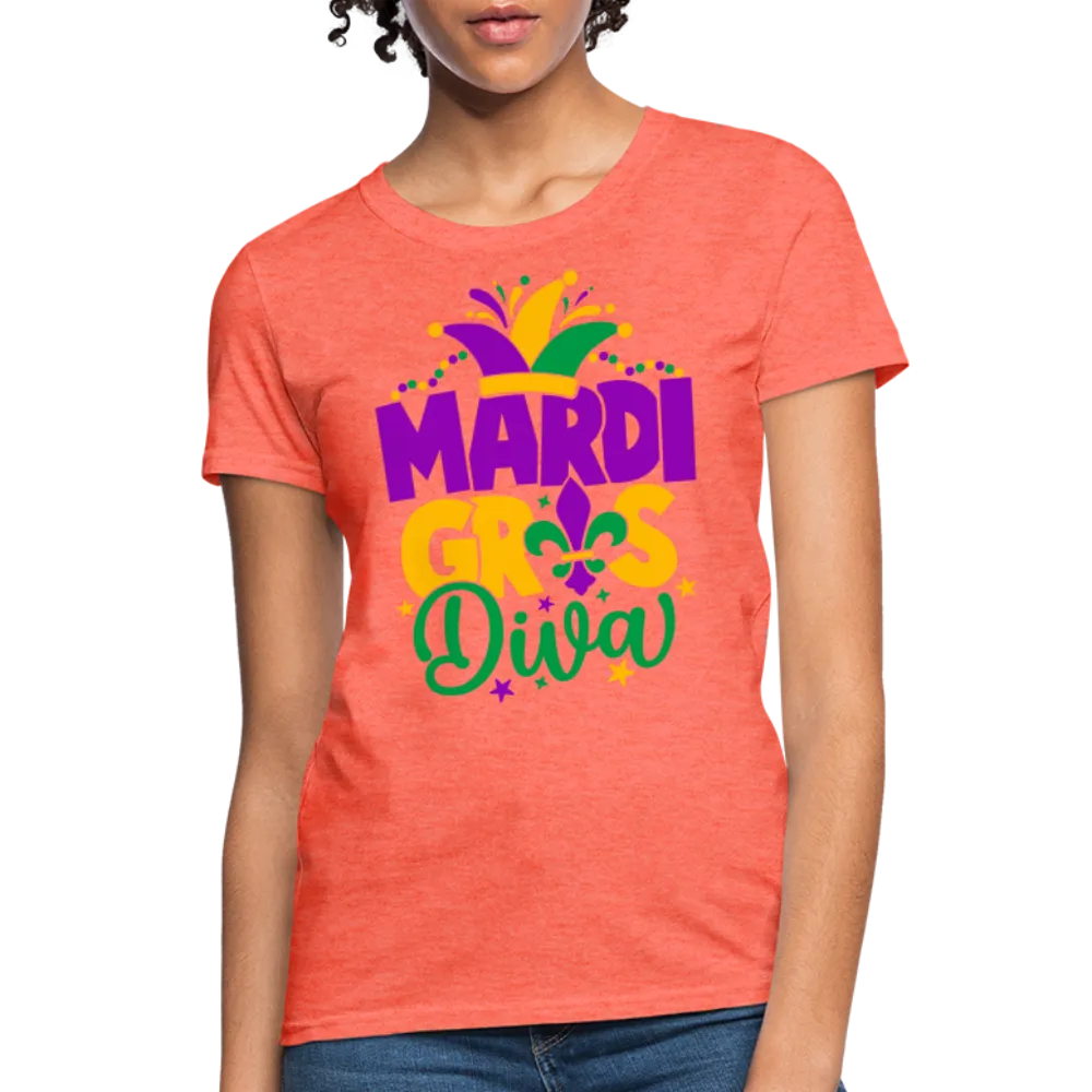 Mardi Gras Diva : Women's T-Shirt