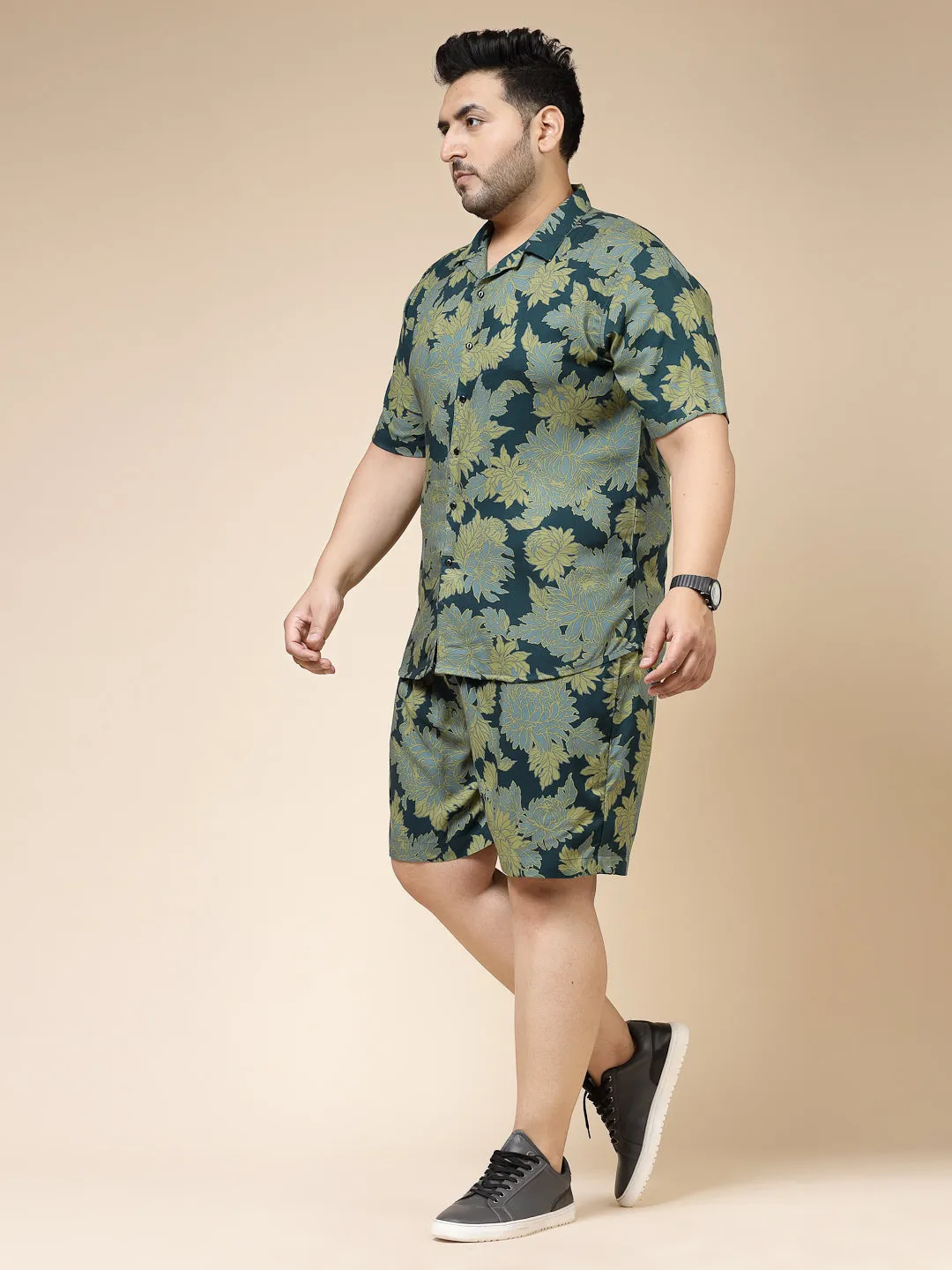 Men's Botanical Leaf Ensemble