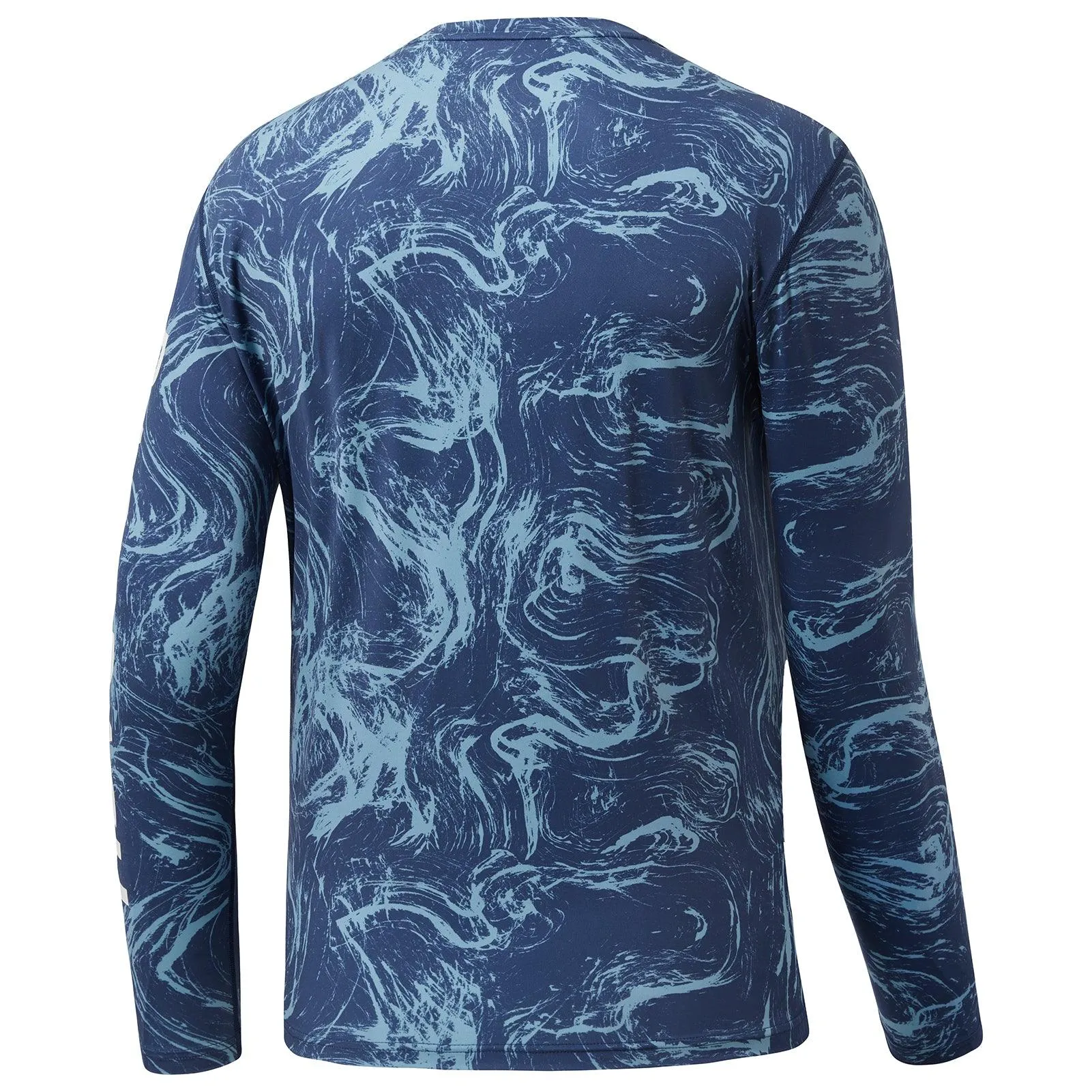 Mens long sleeve sun protection camo shirt