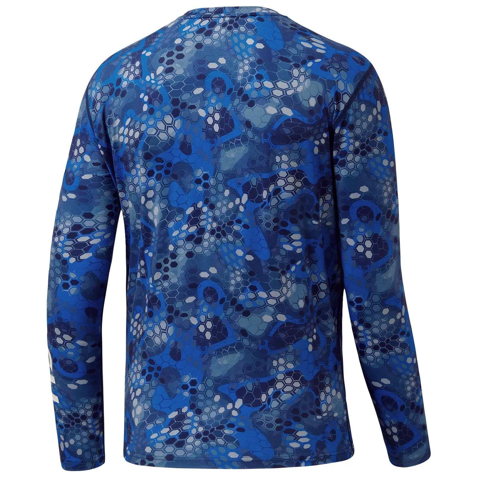 Mens long sleeve sun protection camo shirt