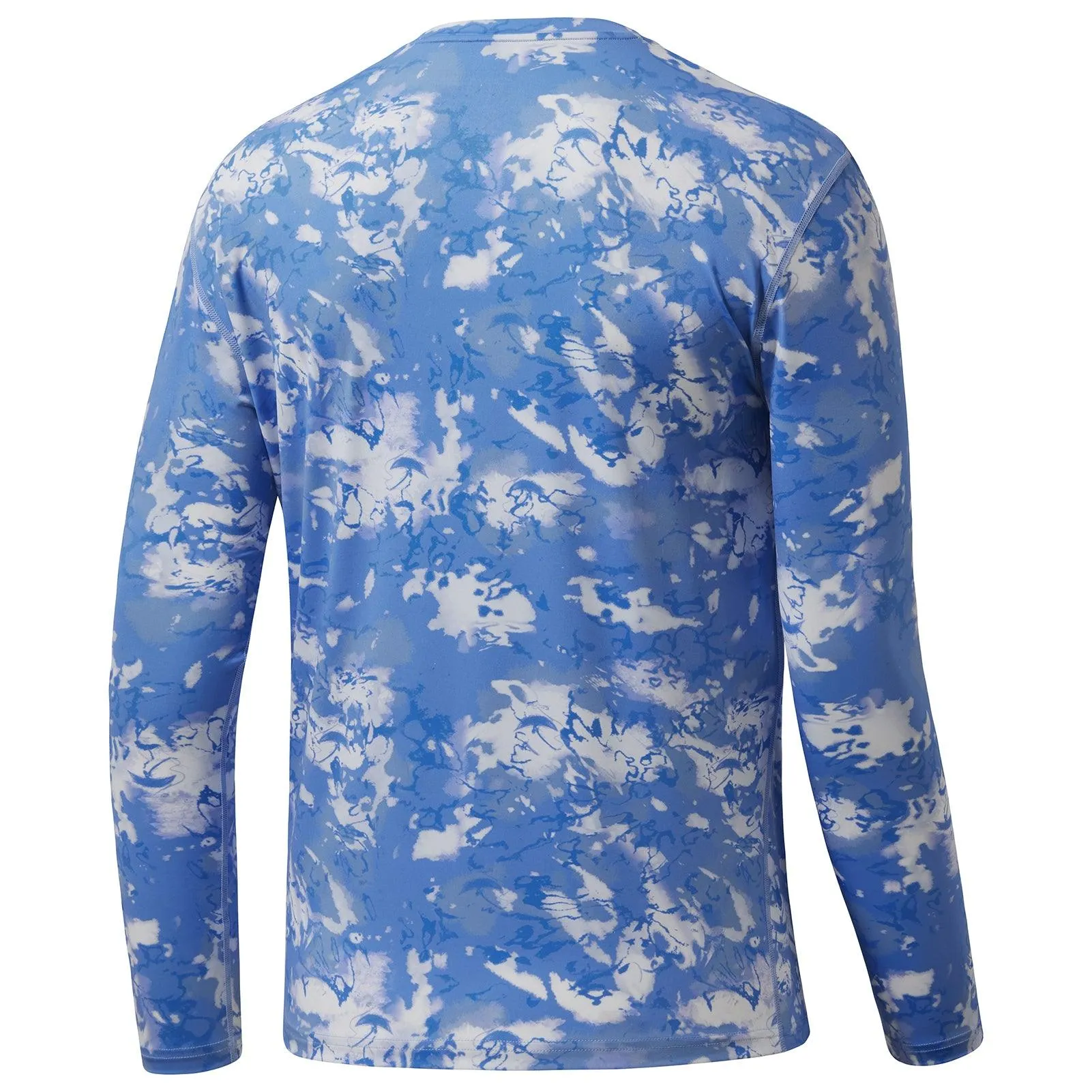 Mens long sleeve sun protection camo shirt