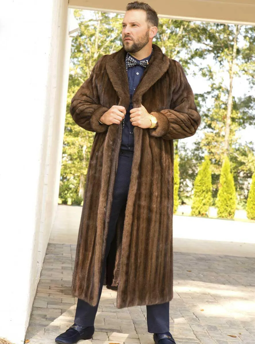 Men's Mink Fur Coat