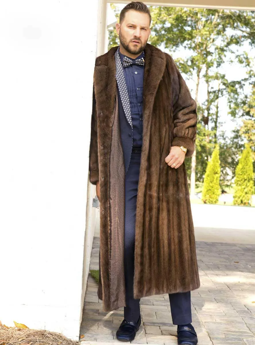 Men's Mink Fur Coat