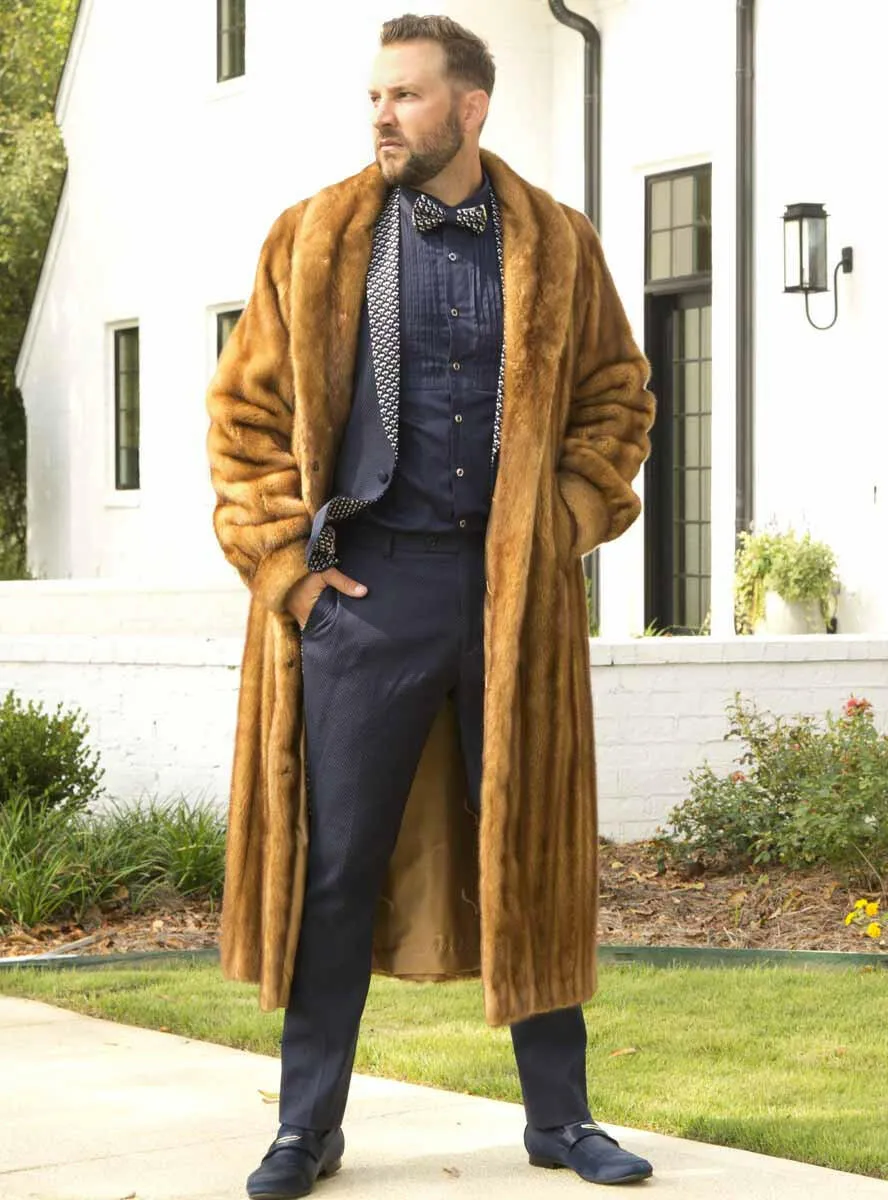 Men's Mink Fur Coat