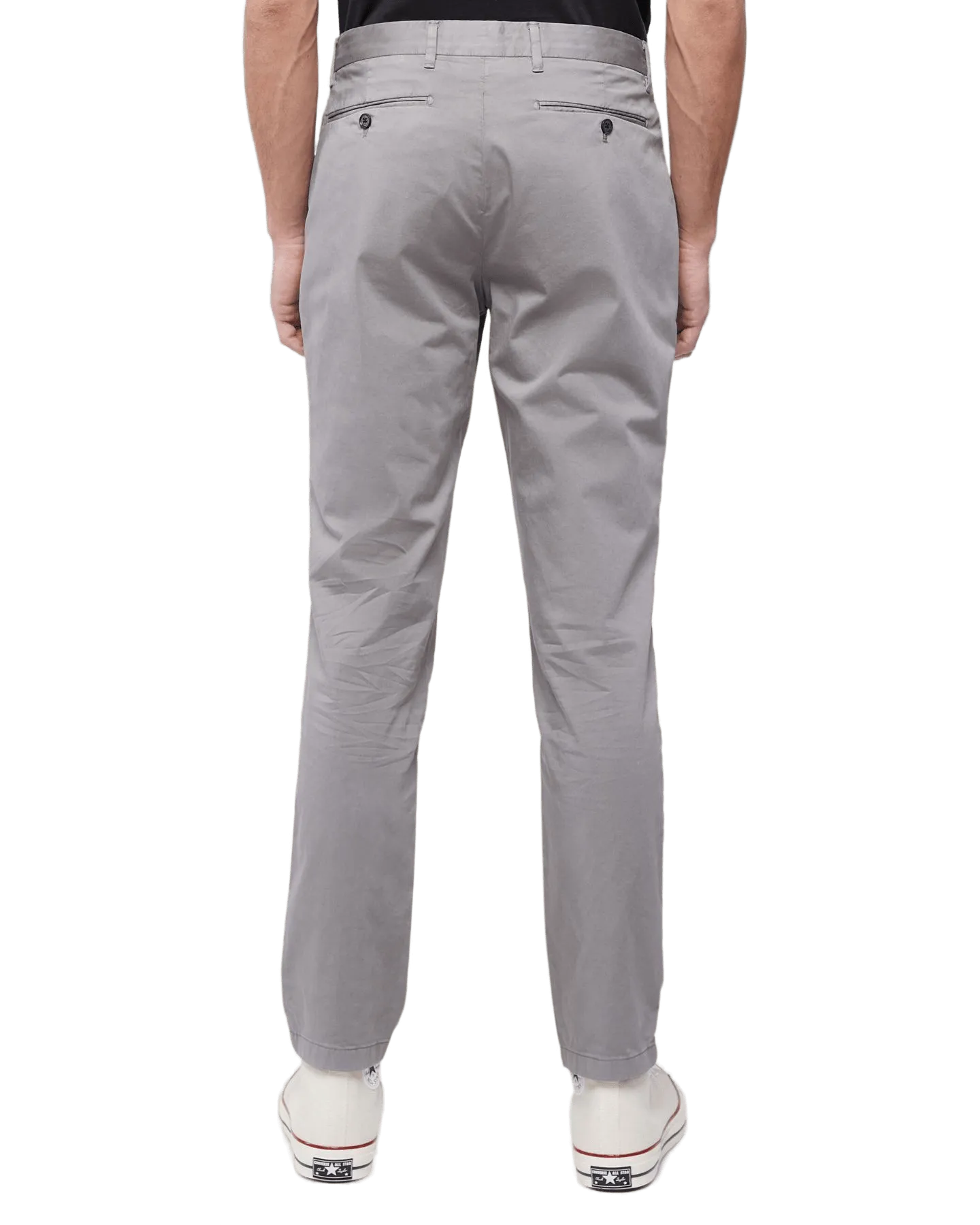 Men's Skinny Slim Chino in Grey