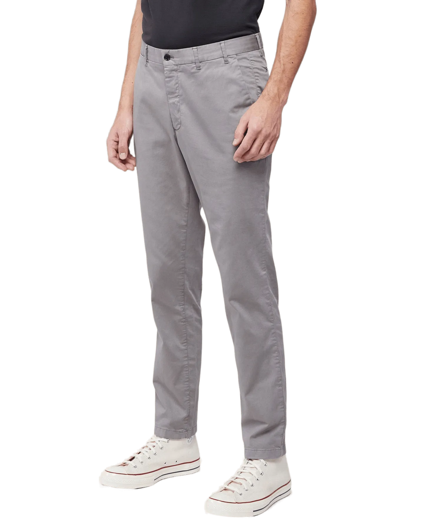 Men's Skinny Slim Chino in Grey