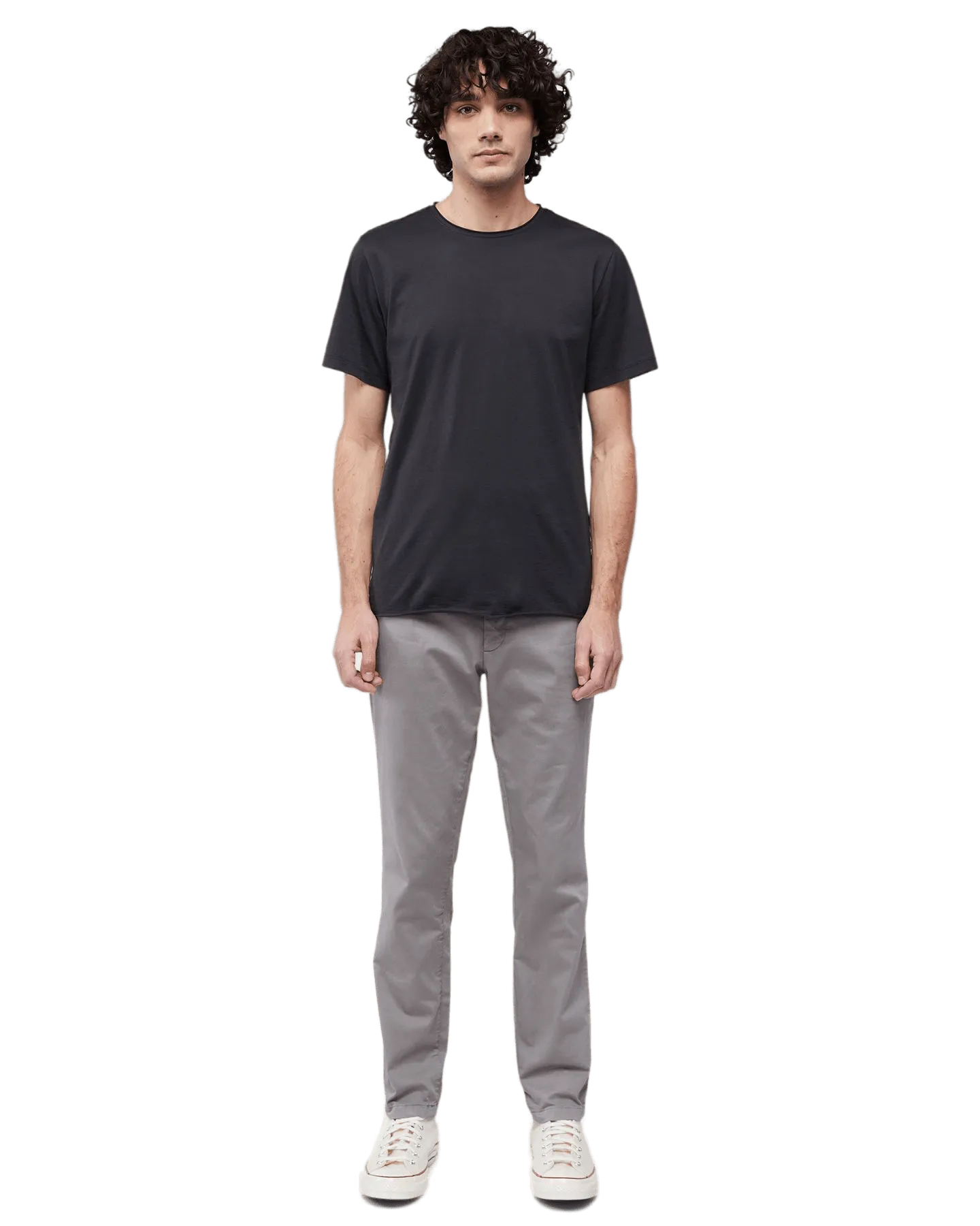 Men's Skinny Slim Chino in Grey