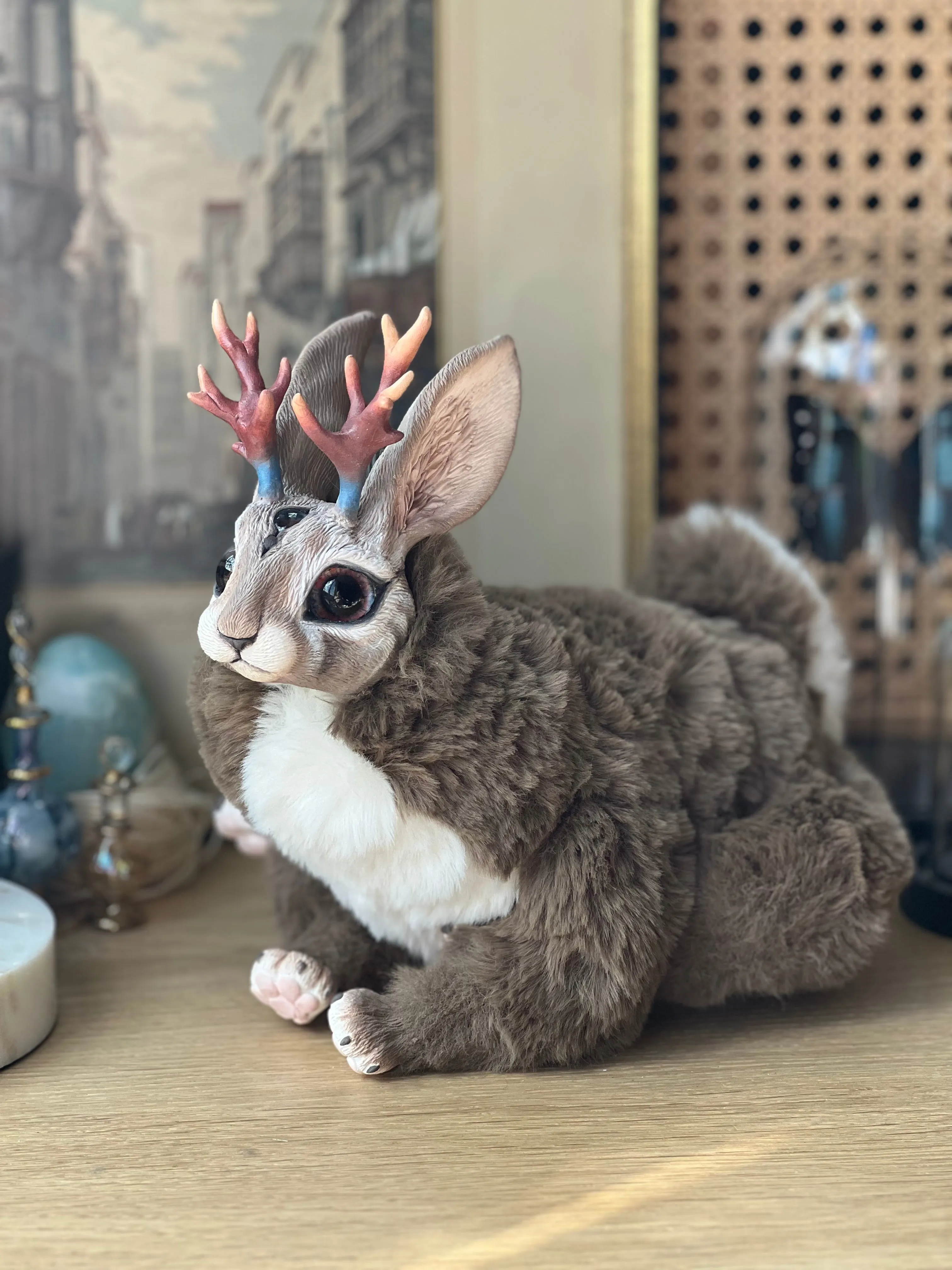 Mercurian jackalope – brown