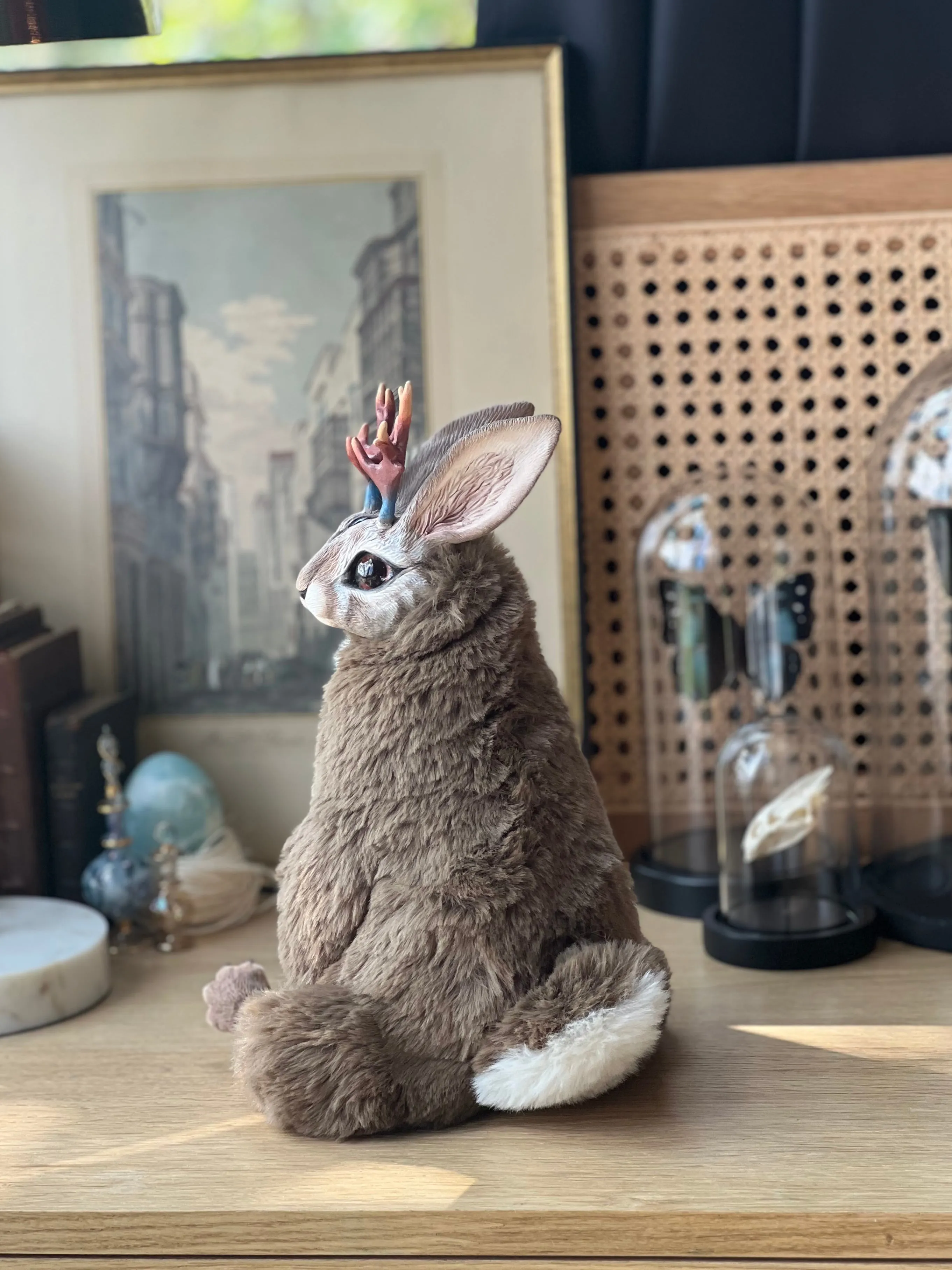 Mercurian jackalope – brown