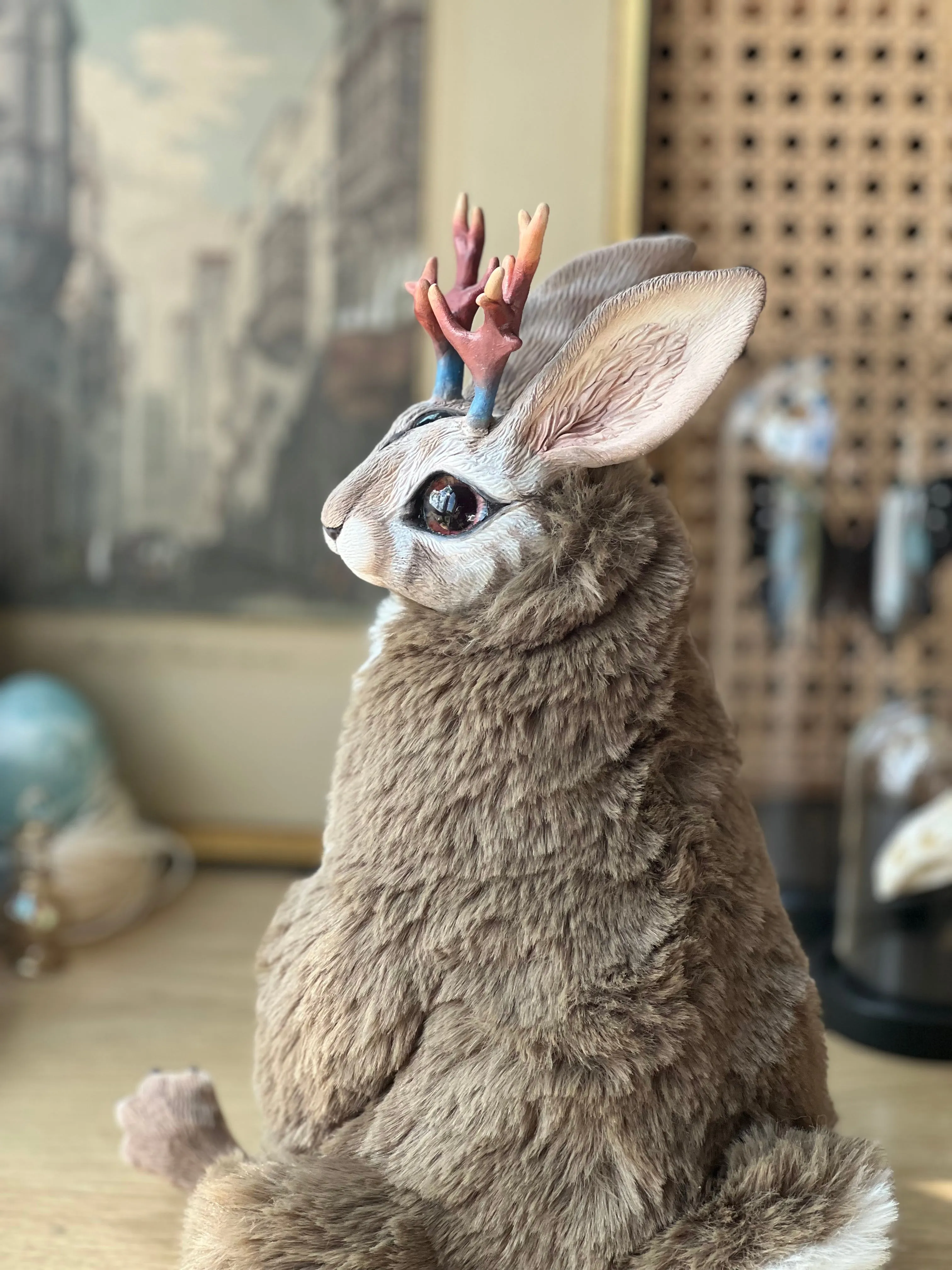 Mercurian jackalope – brown