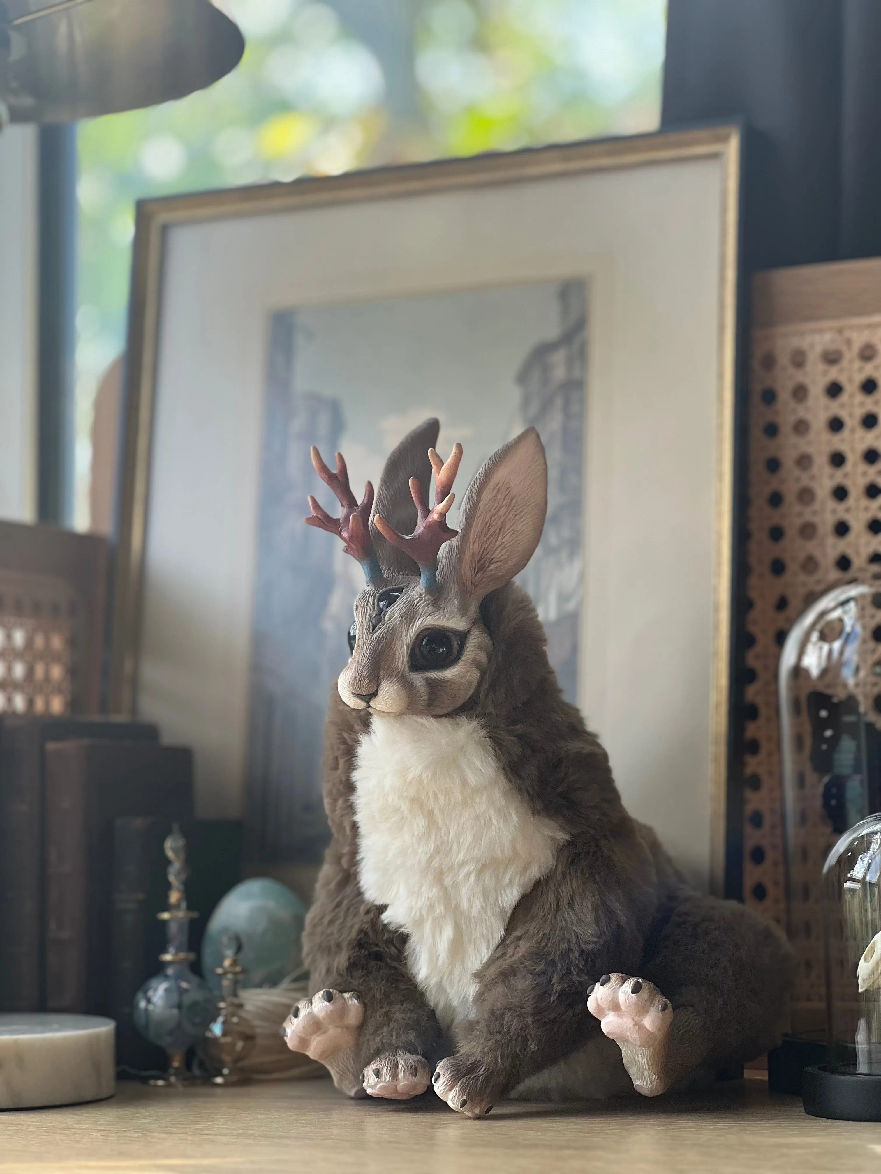 Mercurian jackalope – brown