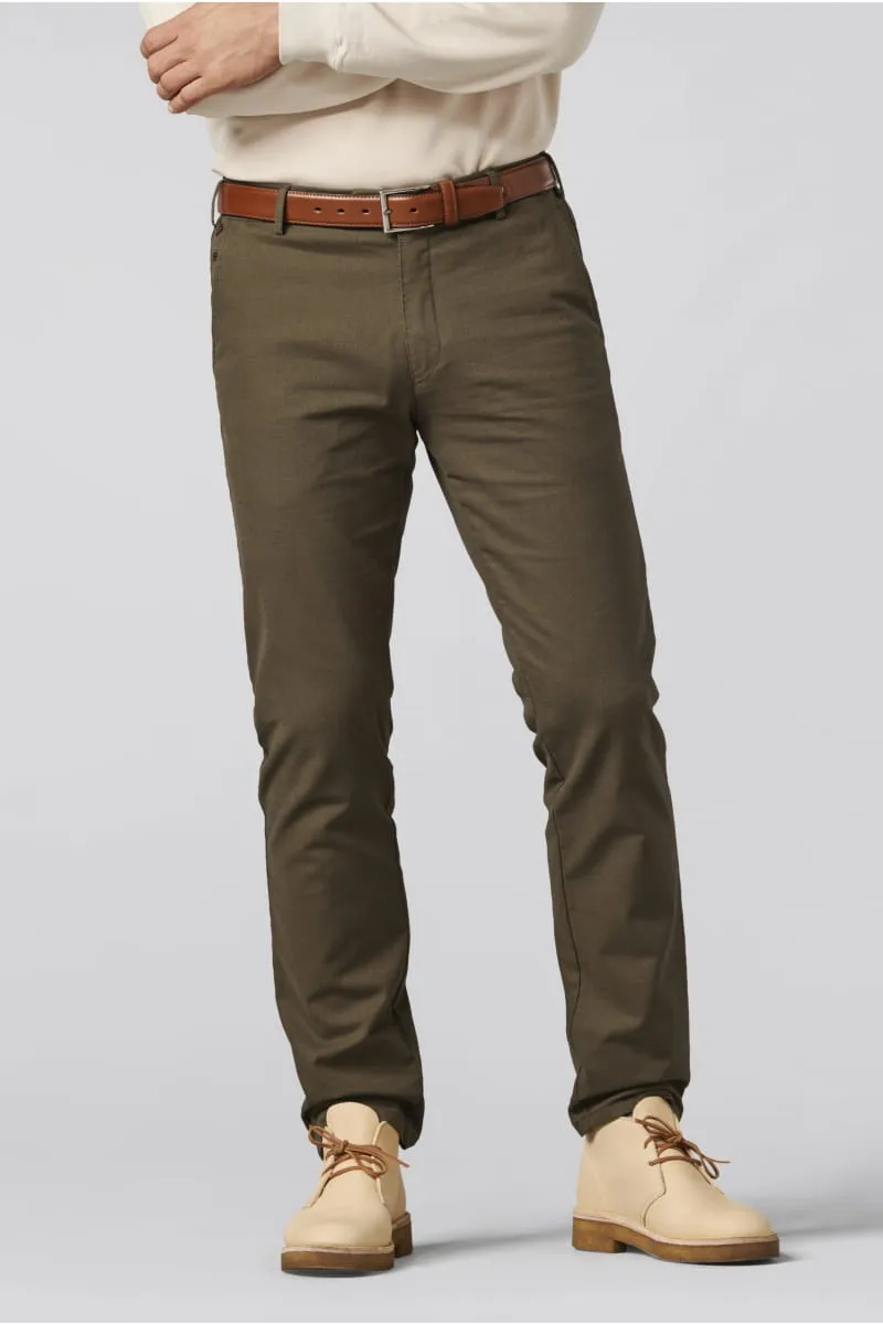 Meyer Wool-Look Cotton Chinos