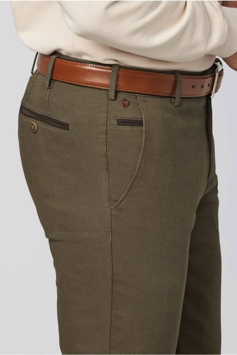 Meyer Wool-Look Cotton Chinos