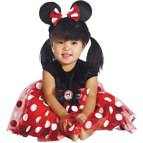 Minnie Mouse - Red Deluxe Costume - Infant (12-18 Months)