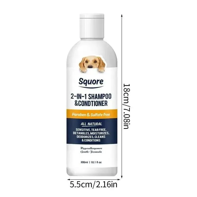 Moisturizing Pet Shampoo Sensitive Skin 2-in-1