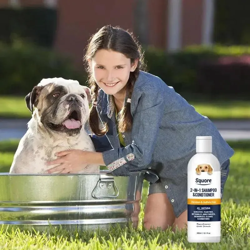 Moisturizing Pet Shampoo Sensitive Skin 2-in-1