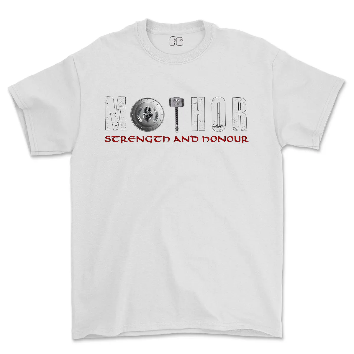 Mothor Strength and Honour Printed T-Shirt