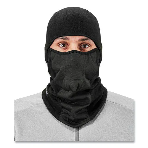 N-ferno 6823 Hinged Balaclava Face Mask, Fleece, One Size Fits Most, Black, Ships In 1-3 Business Days