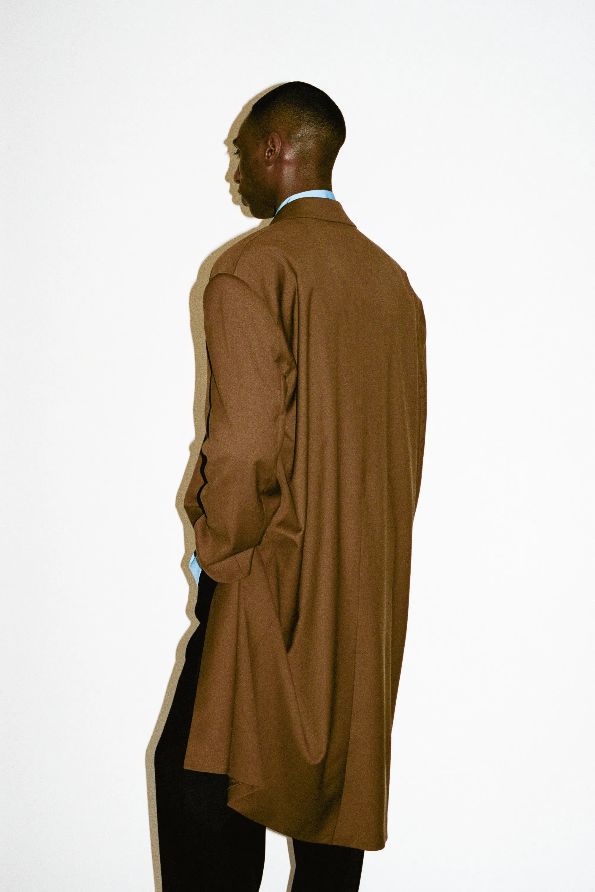 Neutra Oversized Structural Coat | Ganache