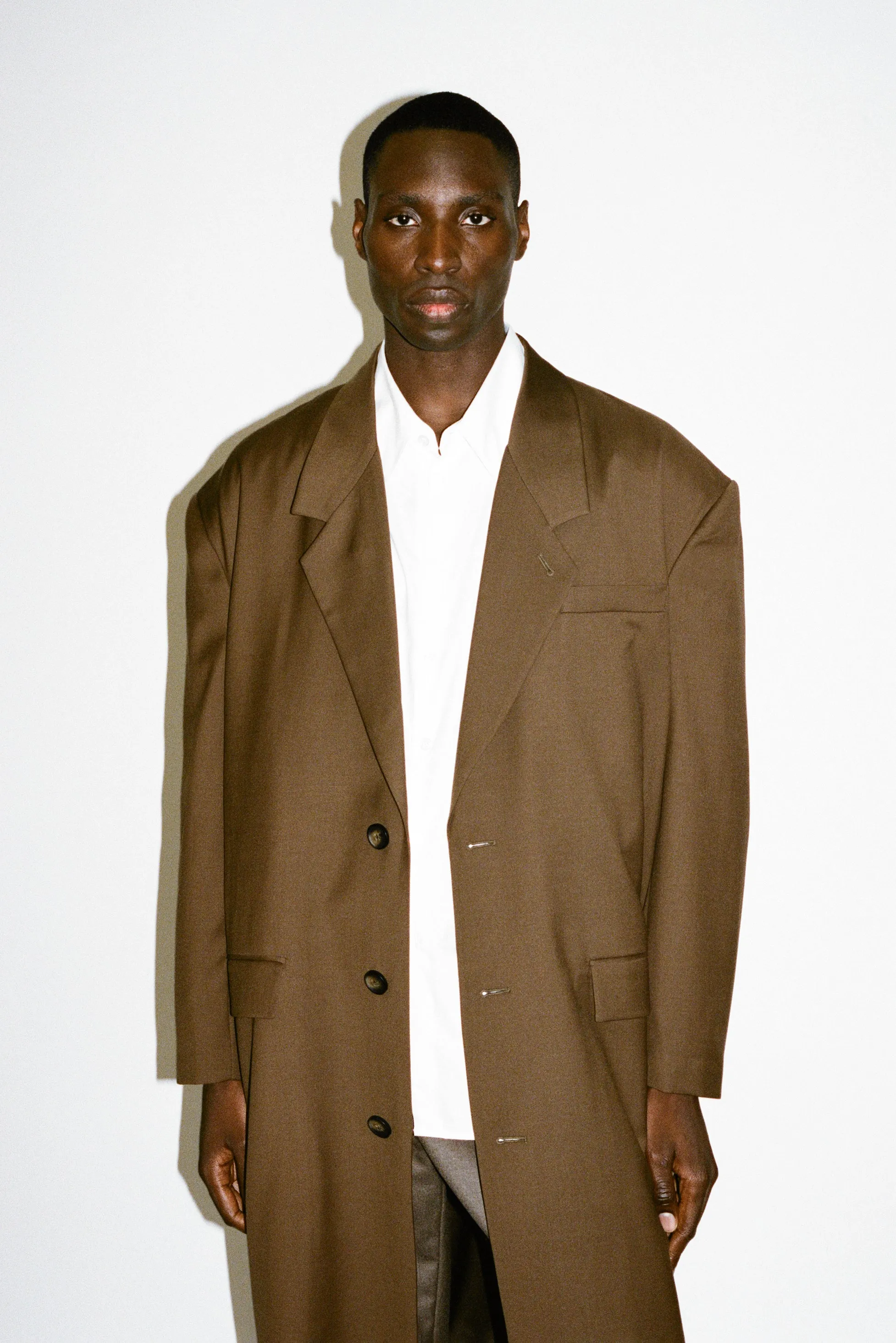 Neutra Oversized Structural Coat | Ganache