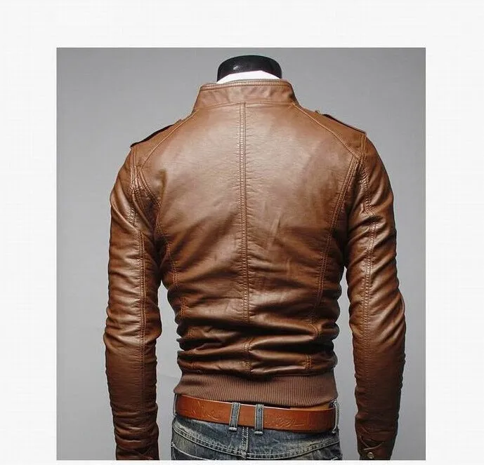 New Men's Coat, Men's Leather Coat, Men's Leather Jacket