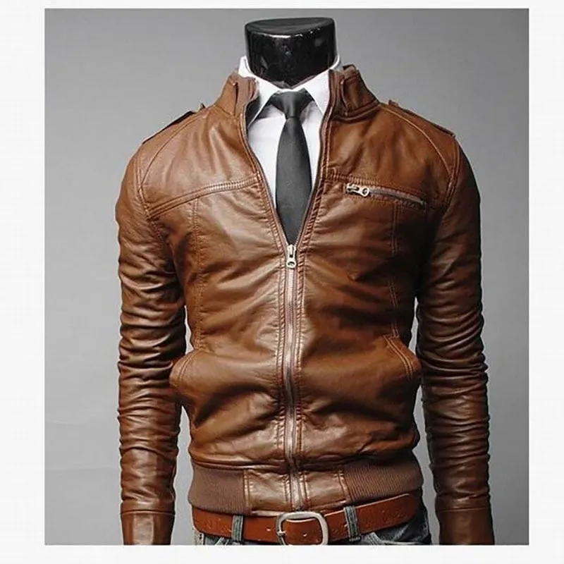 New Men's Coat, Men's Leather Coat, Men's Leather Jacket