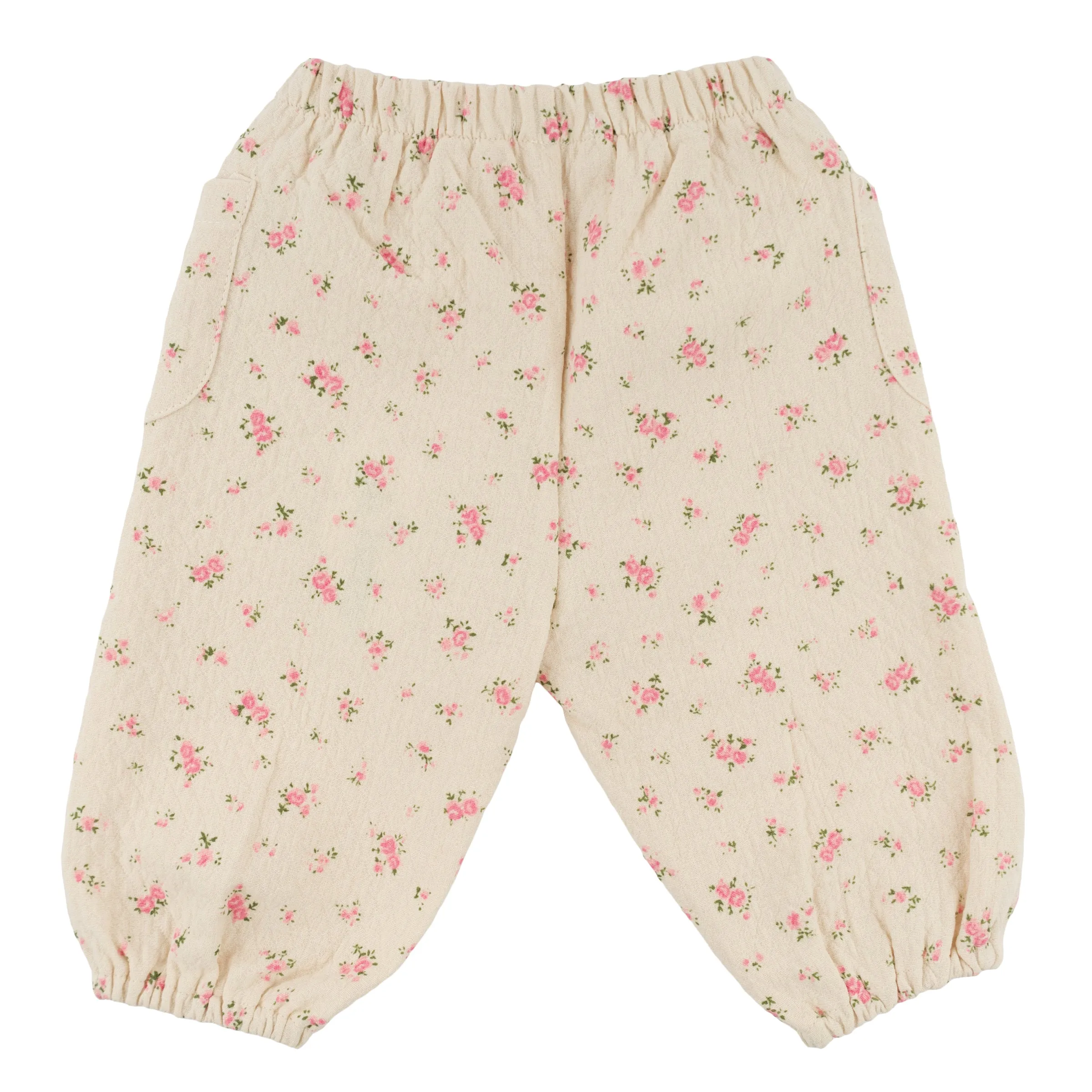 oh baby! Baby Pocket Pant - Rose Bouquet - Rose