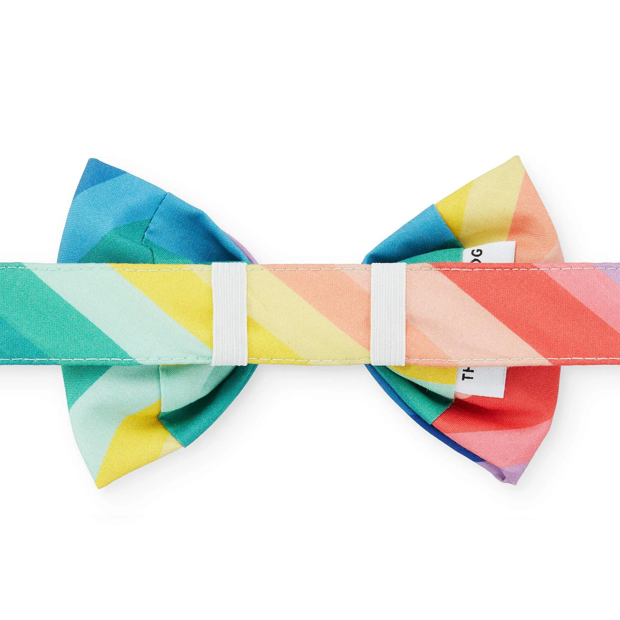 Over the Rainbow Bow Tie Collar