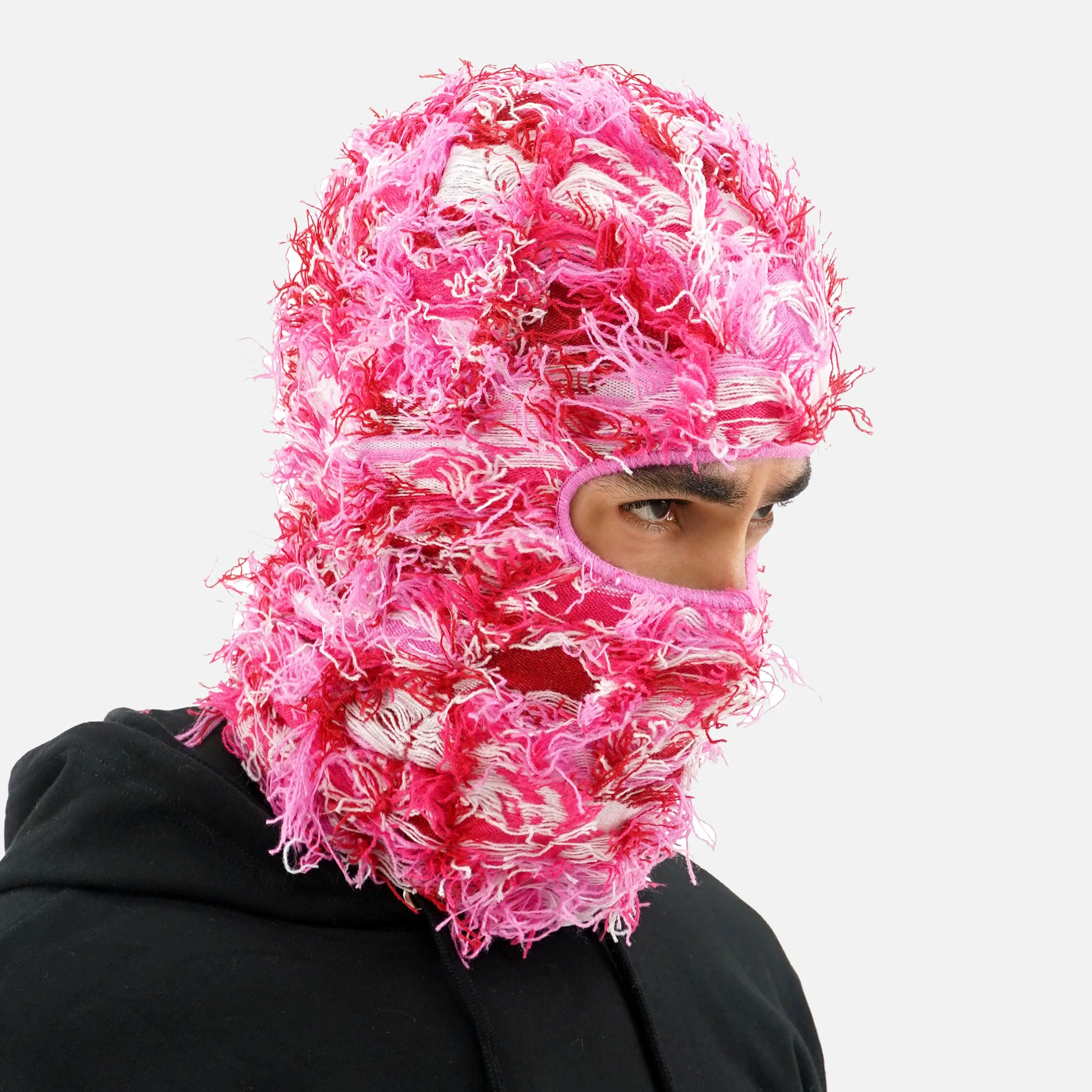 Pink Goat's Wool Shiesty Mask