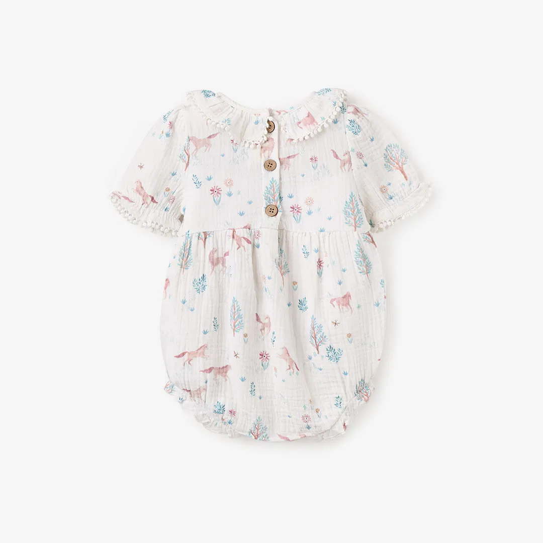 Pony Meadow Organic Muslin Bubble